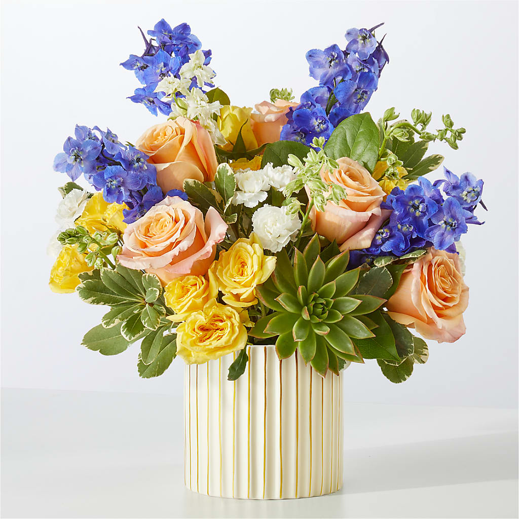Cobalt Reverie Bouquet – Magical Flowers, Naples FL