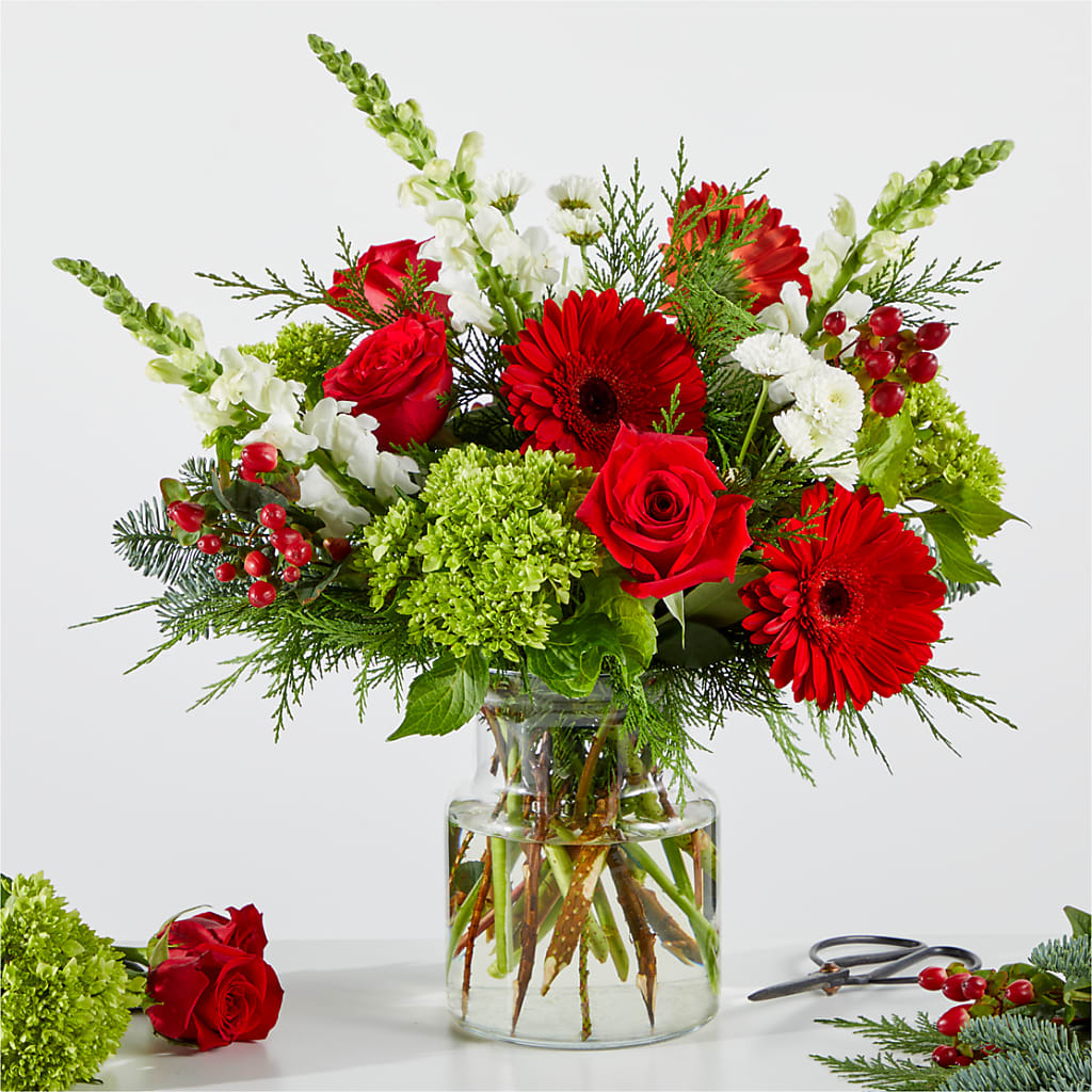 Merry Moment Bouquet – A Florist Original – Magical Flowers, Naples FL