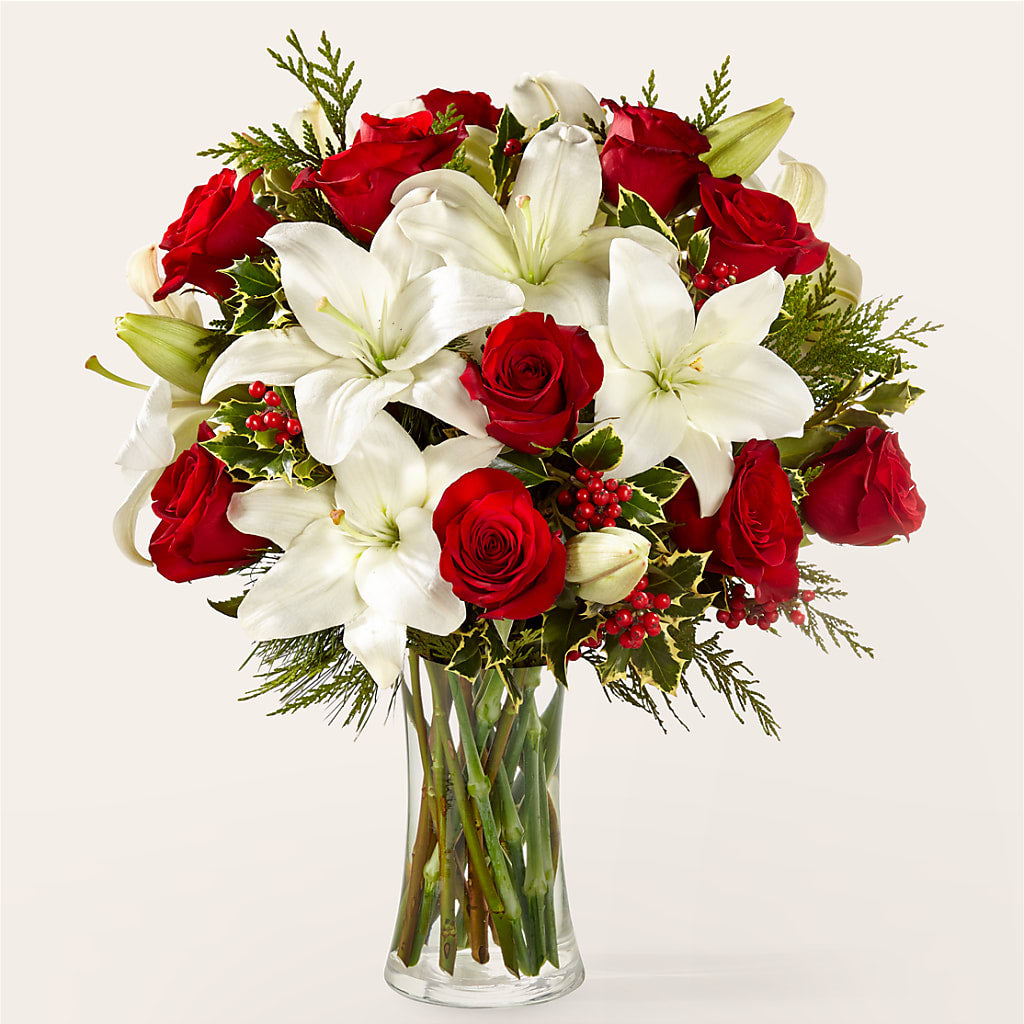 Sparkling Snowflakes Bouquet – Magical Flowers, Naples FL