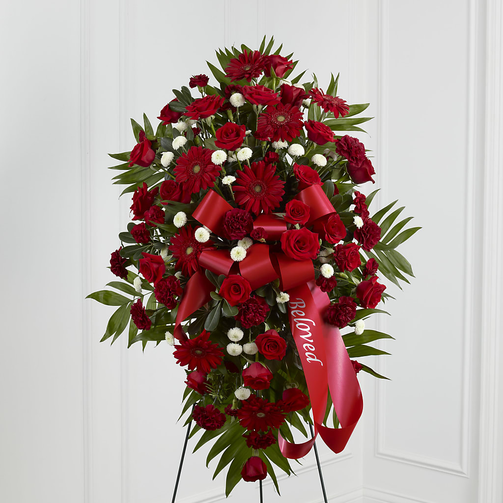 Treasured Memories Standing Spray – Magical Flowers, Naples FL