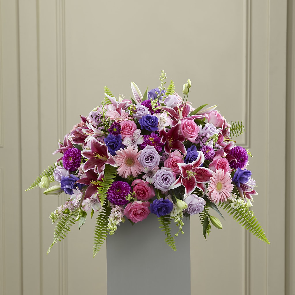 Fare Thee Well Pedestal – Magical Flowers, Naples FL