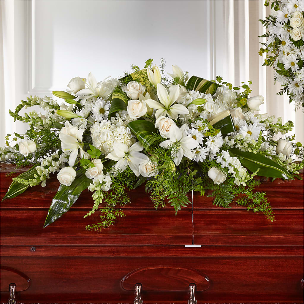 Abundance Casket Spray – Magical Flowers, Naples FL