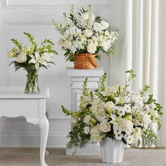 Sincerest Condolences Bundles – Magical Flowers, Naples FL