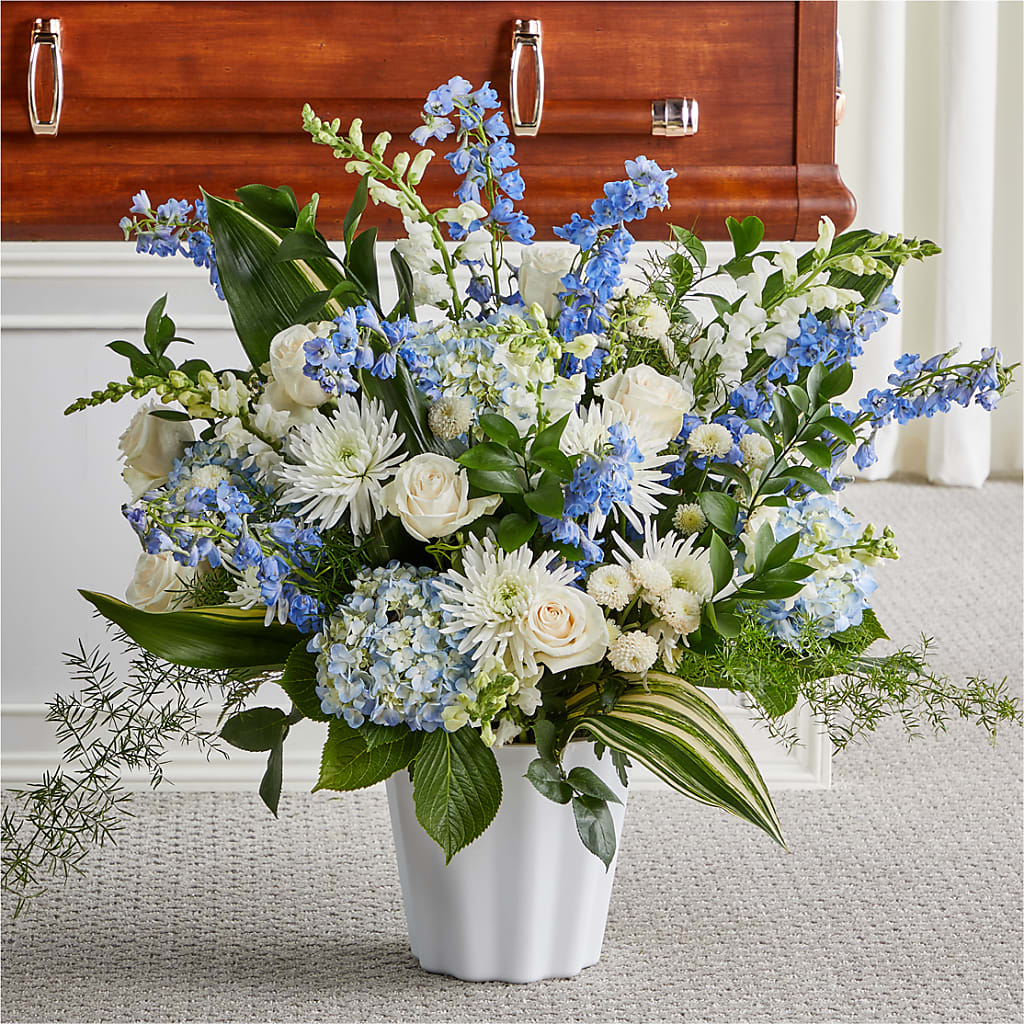 Everlasting Memories Floor Basket – Magical Flowers, Naples FL