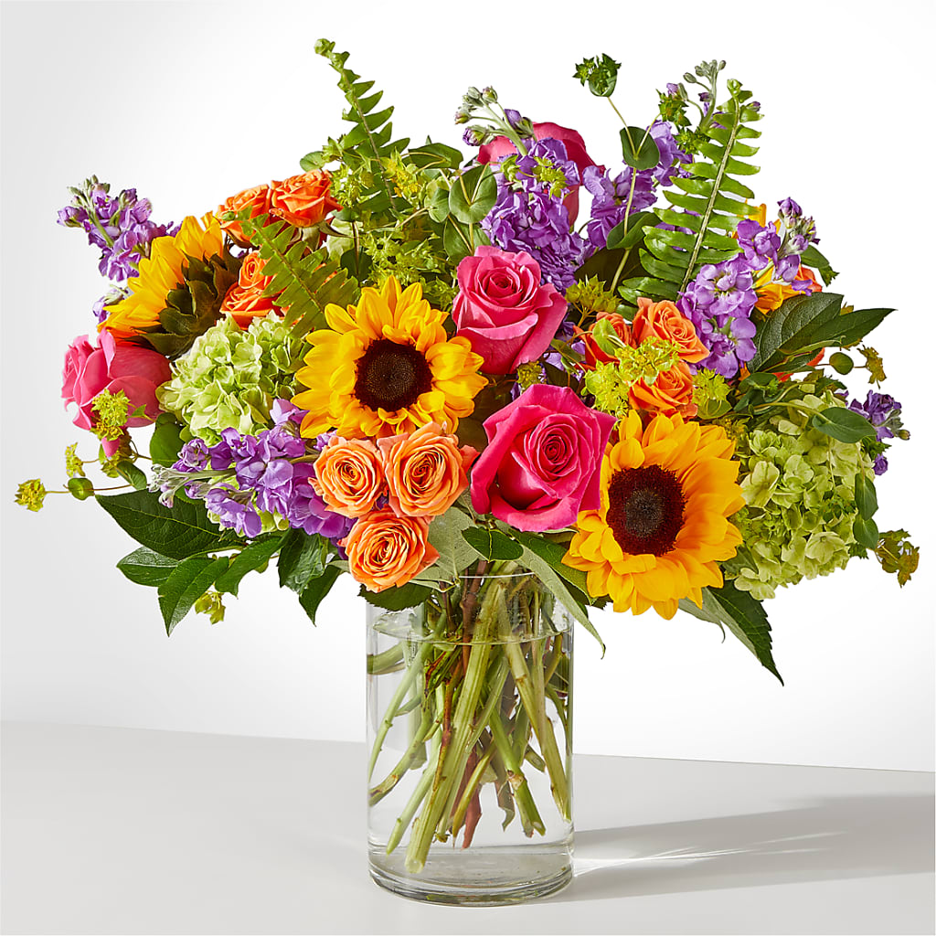 Vibrant Greetings Bouquet – Magical Flowers, Naples FL