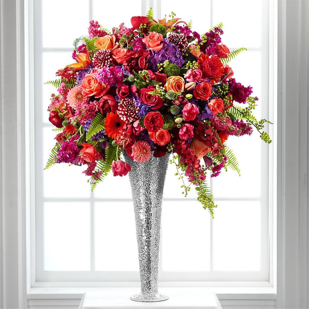 Flower Jeweled Arrangement – Magical Flowers, Naples FL