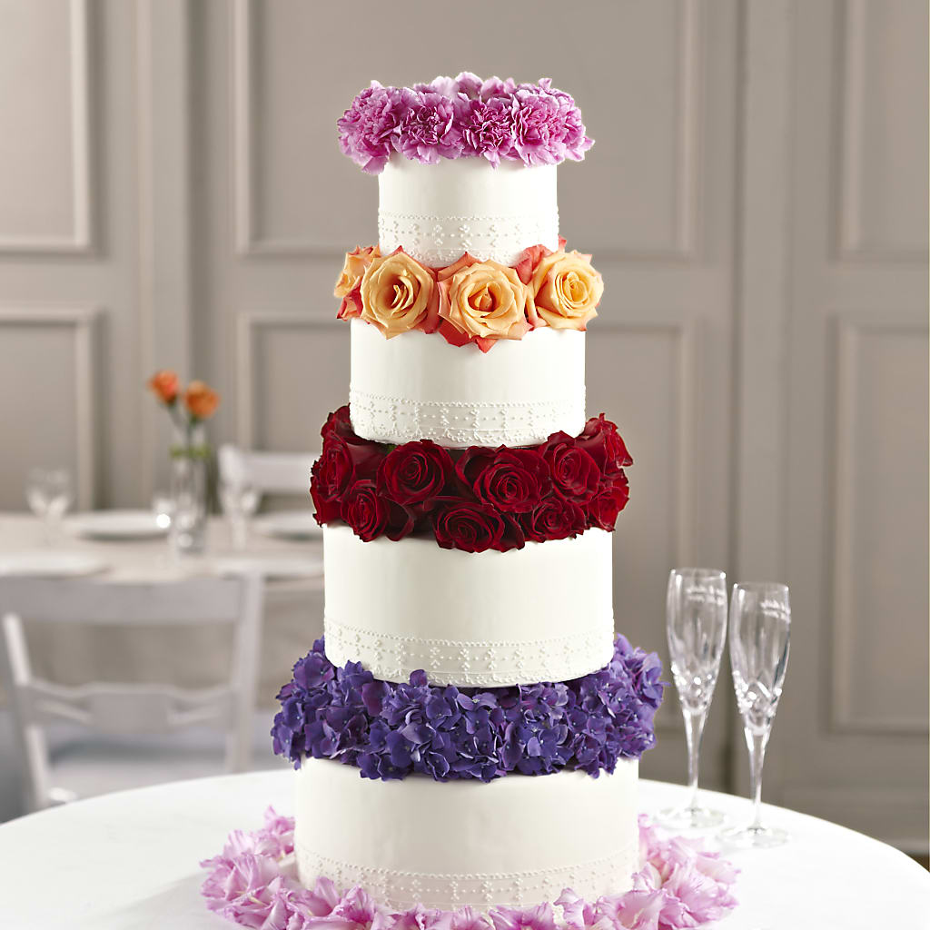Infinite Love Cake Décor – Magical Flowers, Naples FL