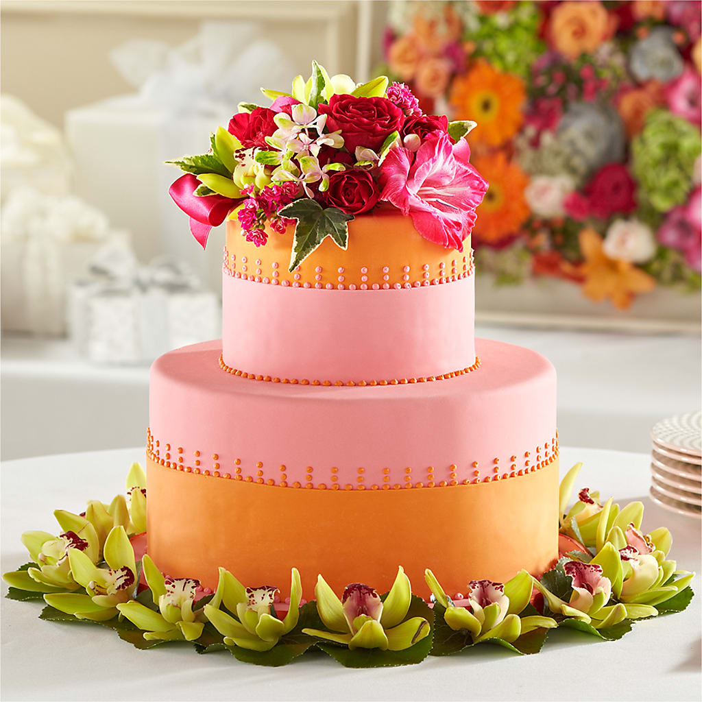 Sweet Citrus Cake Decor – Magical Flowers, Naples FL