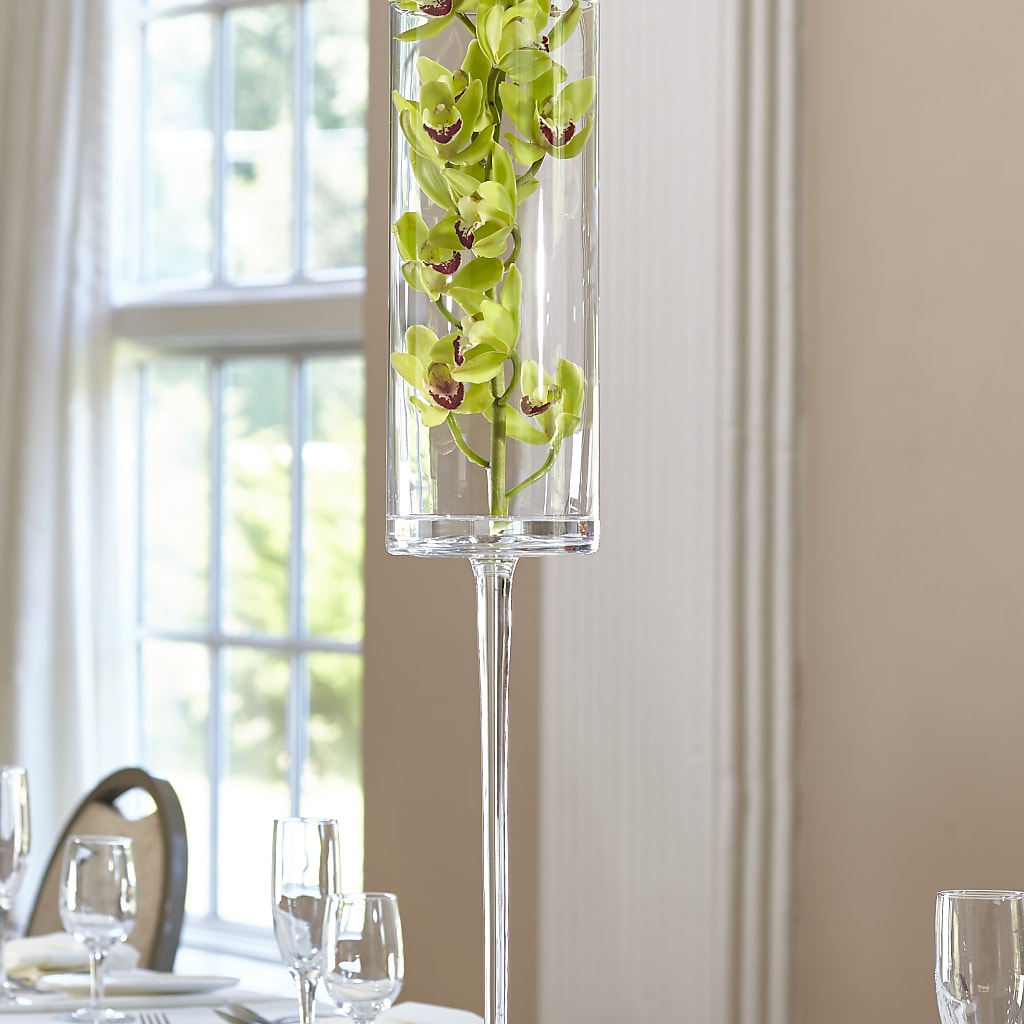 Green Mini Cymbidium Bouquet – Magical Flowers, Naples FL