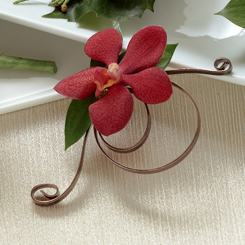Red Mokara Boutonniere – Magical Flowers, Naples FL