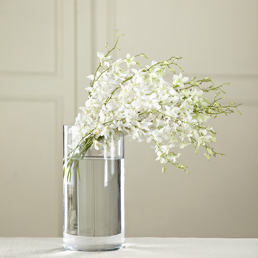 White Dendrobium Bouquet – Magical Flowers, Naples FL
