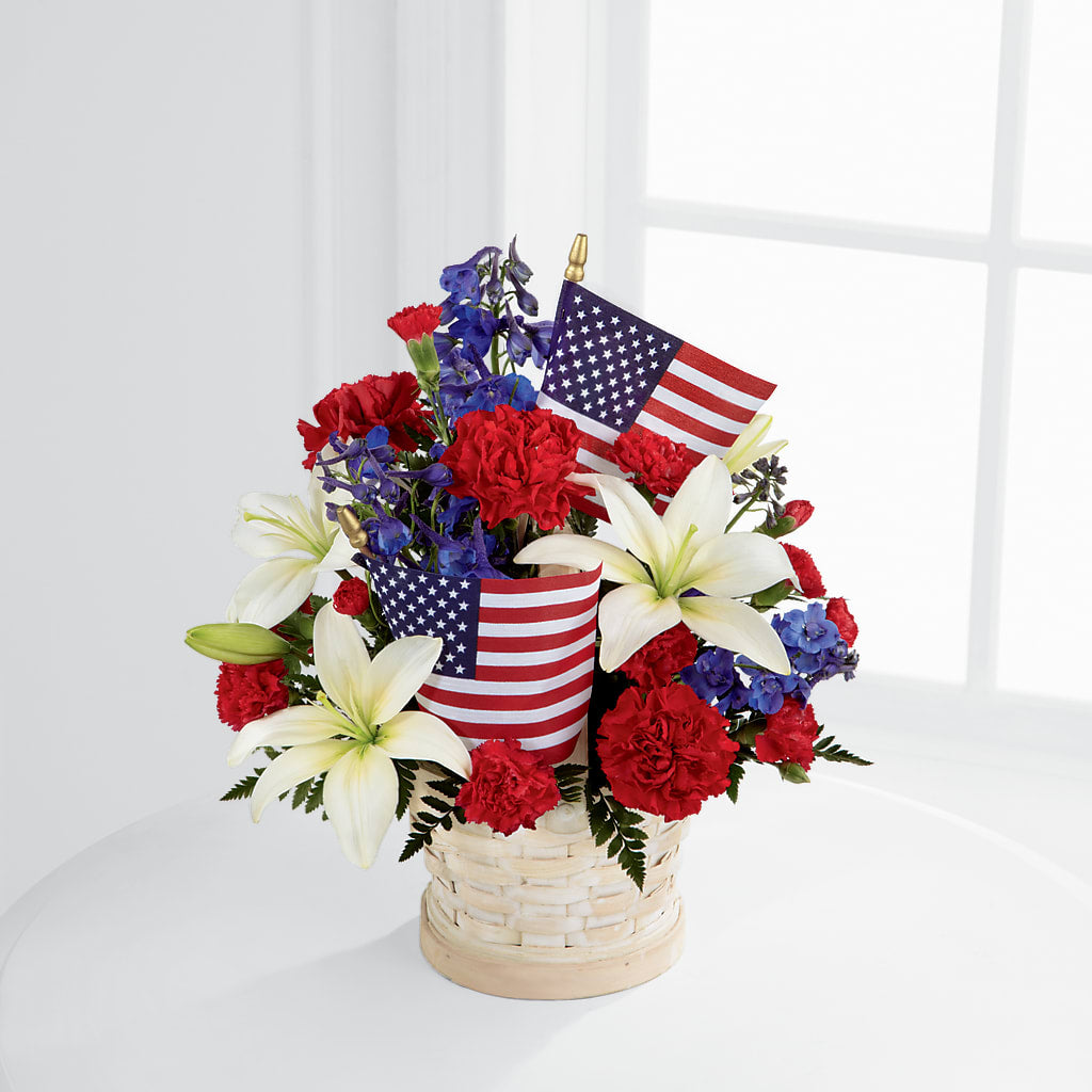 American Glory Bouquet –  Magical Flowers, Naples FL
