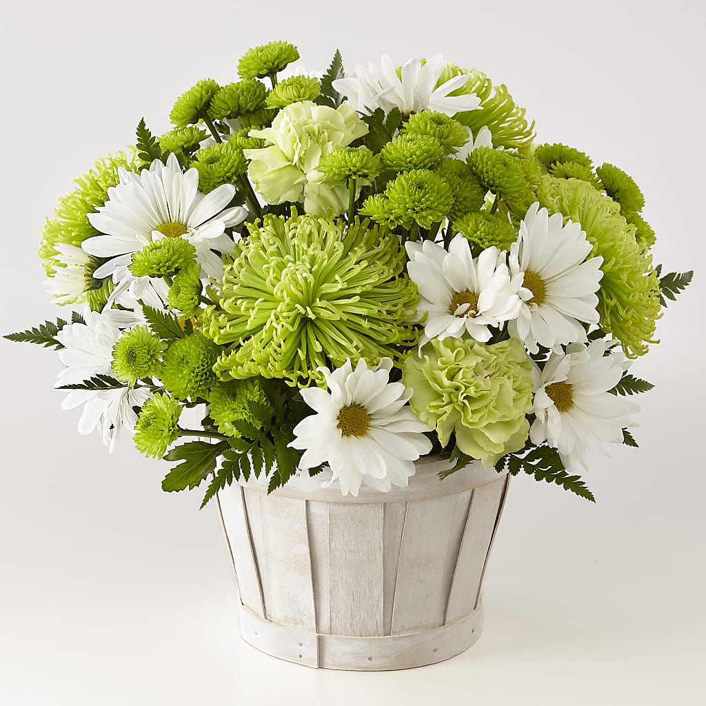 Lucky Charm Basket (Standard) –  Magical Flowers, Naples FL