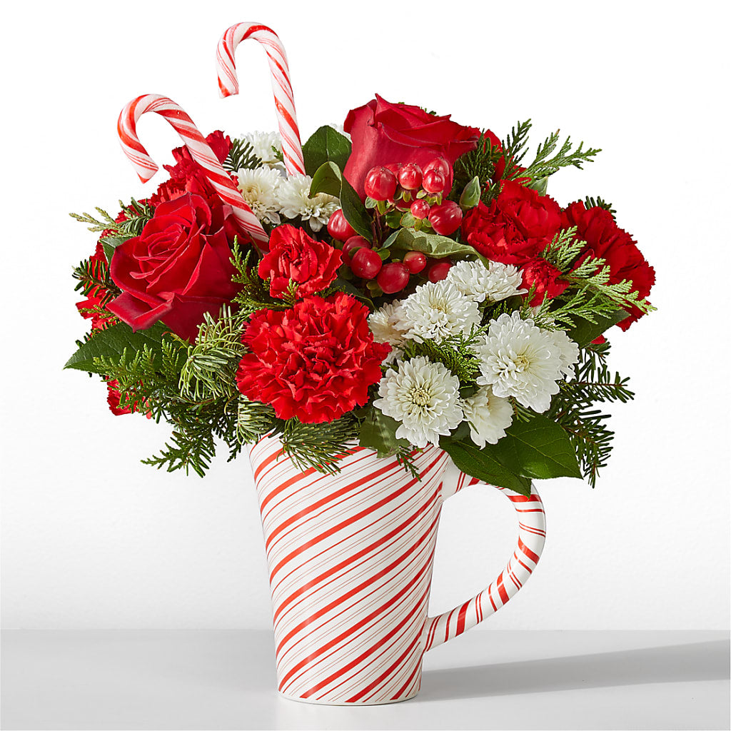 Peppermint Swirl Mug –  Magical Flowers, Naples FL