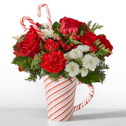 Peppermint Swirl Mug –  Magical Flowers, Naples FL