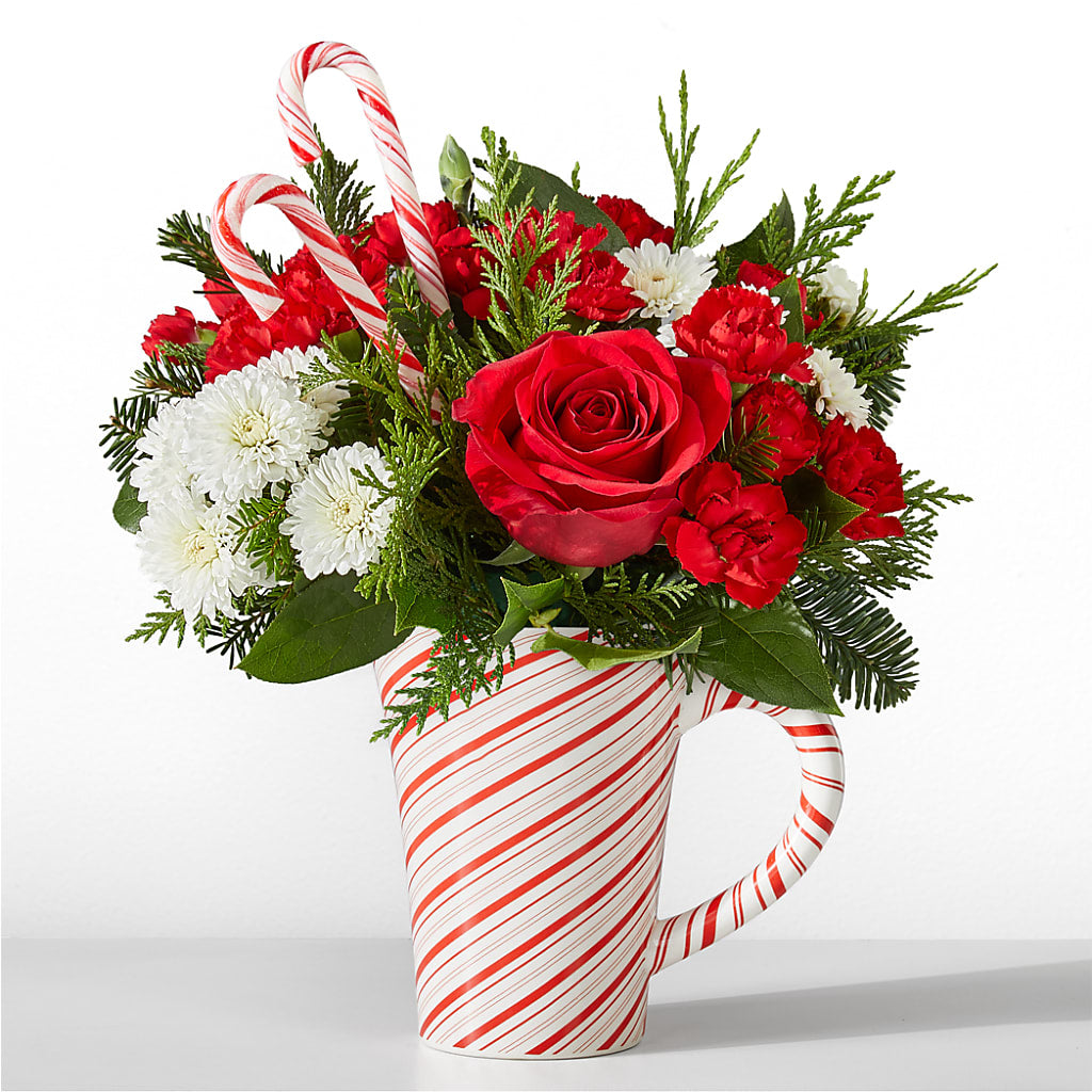 Peppermint Swirl Mug –  Magical Flowers, Naples FL