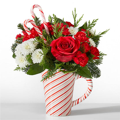 Peppermint Swirl Mug –  Magical Flowers, Naples FL