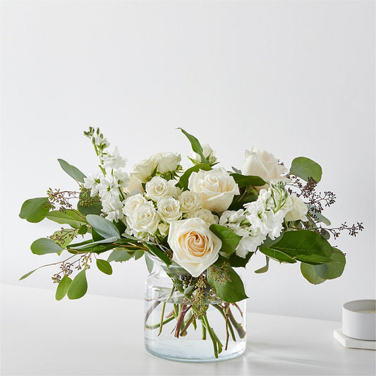 Fresh Linen Bouquet –  Magical Flowers, Naples FL