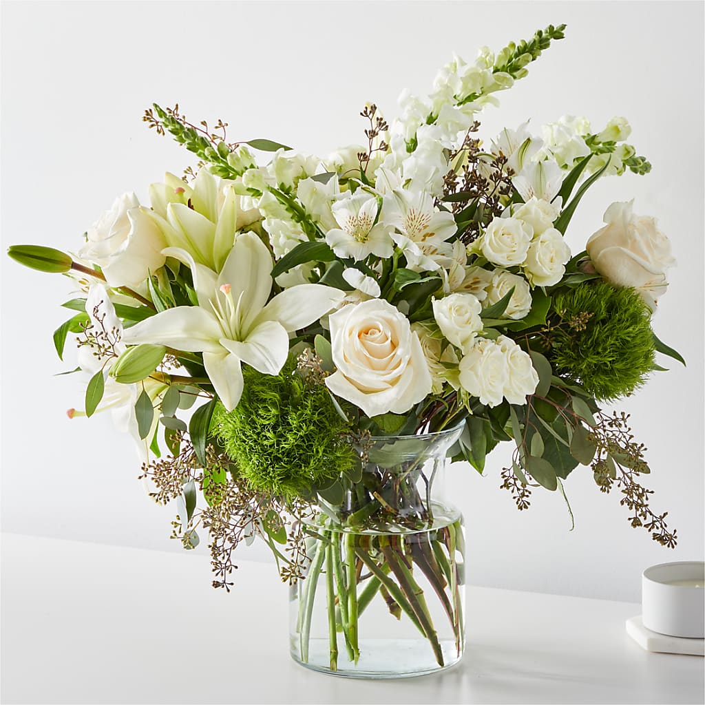 Fresh Linen Bouquet –  Magical Flowers, Naples FL