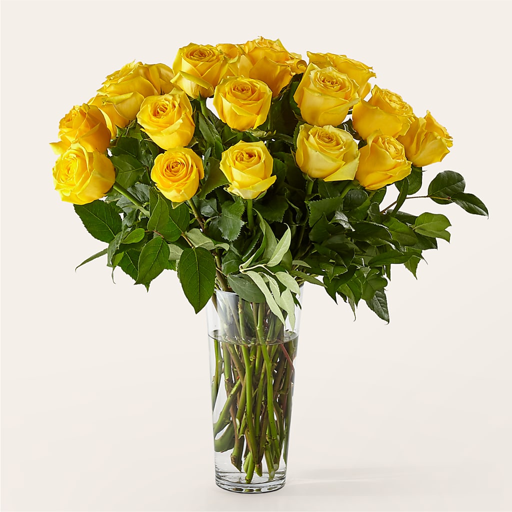Long Stem Yellow Rose Bouquet –  Magical Flowers, Naples FL