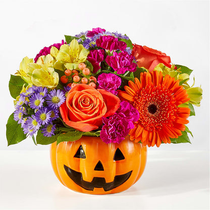 Tricks & Treats Pumpkin –  Magical Flowers, Naples FL