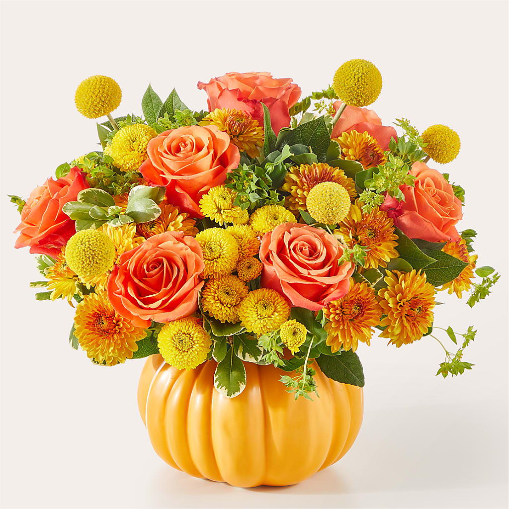 Gourdgeous Pumpkin –  Magical Flowers, Naples FL