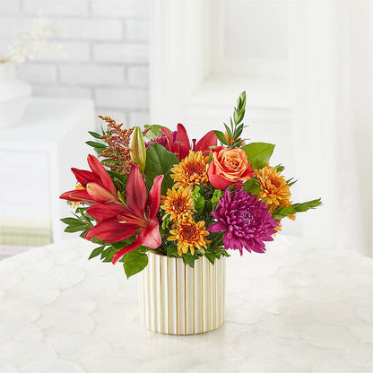 Burgundy Landscape Bouquet –  Magical Flowers, Naples FL