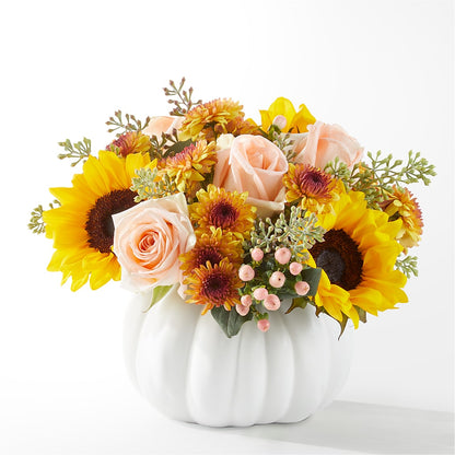 Pumpkin to Talk About Bouquet –  Magical Flowers, Naples FL