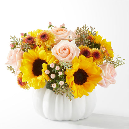 Pumpkin to Talk About Bouquet –  Magical Flowers, Naples FL