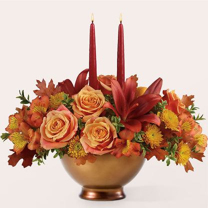 Harvest Table Centerpiece –  Magical Flowers, Naples FL
