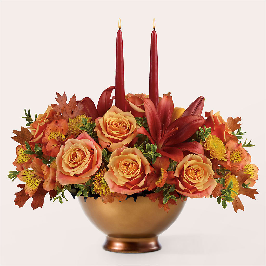 Harvest Table Centerpiece –  Magical Flowers, Naples FL