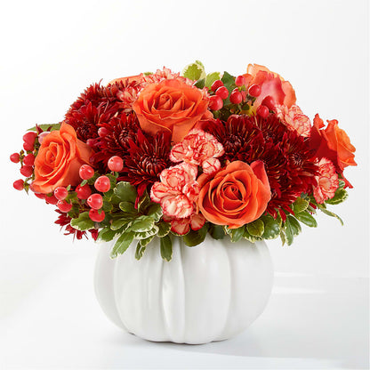 Autumn Air Pumpkin Bouquet –  Magical Flowers, Naples FL
