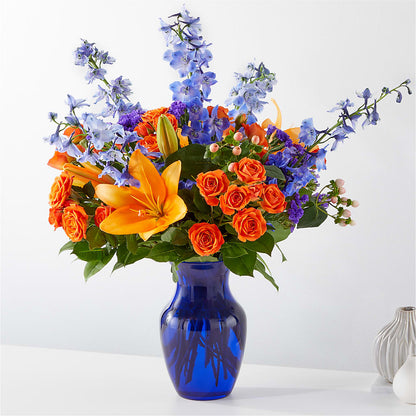 Radiant Citrus Bouquet –  Magical Flowers, Naples FL