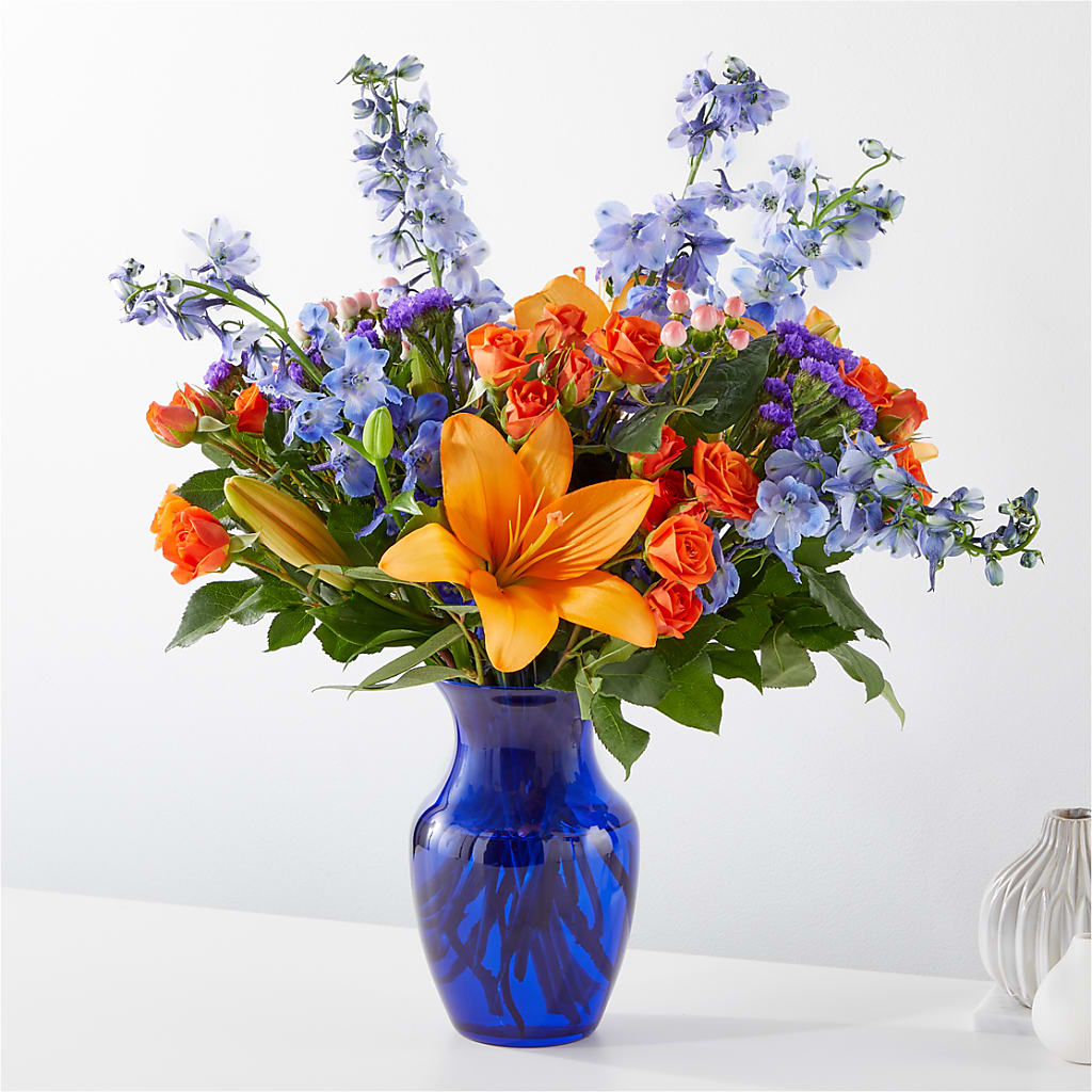 Radiant Citrus Bouquet –  Magical Flowers, Naples FL