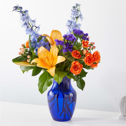 Radiant Citrus Bouquet –  Magical Flowers, Naples FL