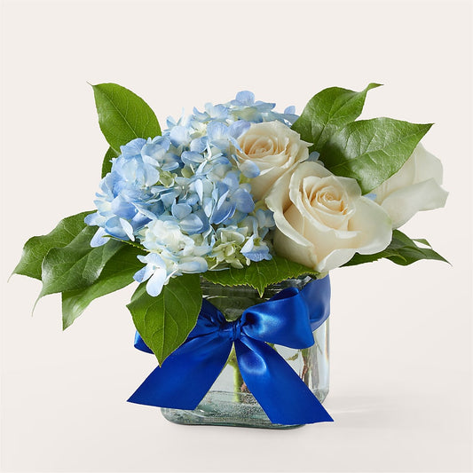 Sky Blue Delight Bouquet –  Magical Flowers, Naples FL