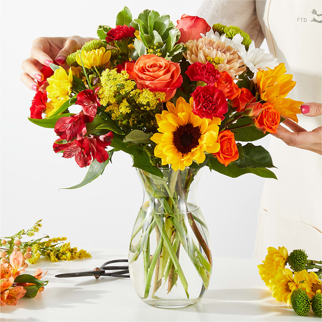 Fall Delight – A Florist Original –  Magical Flowers, Naples FL