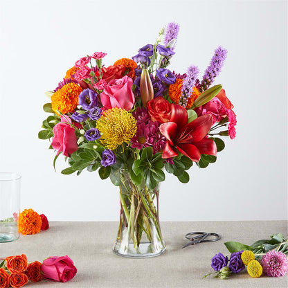 Feast of Color – A Florist Original –  Magical Flowers, Naples FL