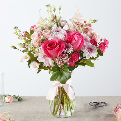 Pink Ribbon - A Florist Original –  Magical Flowers, Naples FL