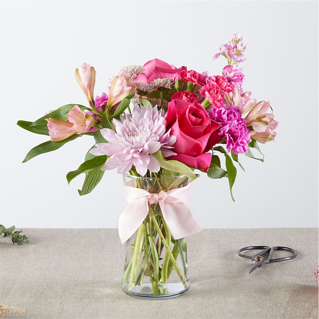 Pink Ribbon - A Florist Original –  Magical Flowers, Naples FL