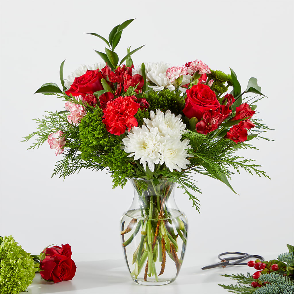 Merry Moment Bouquet – A Florist Original –  Magical Flowers, Naples FL