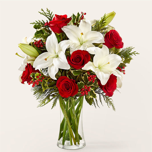 Sparkling Snowflakes Bouquet –  Magical Flowers, Naples FL