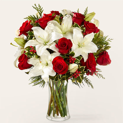 Sparkling Snowflakes Bouquet –  Magical Flowers, Naples FL