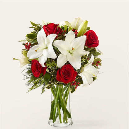 Sparkling Snowflakes Bouquet –  Magical Flowers, Naples FL