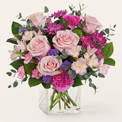 Rosy Radiance Bouquet –  Magical Flowers, Naples FL