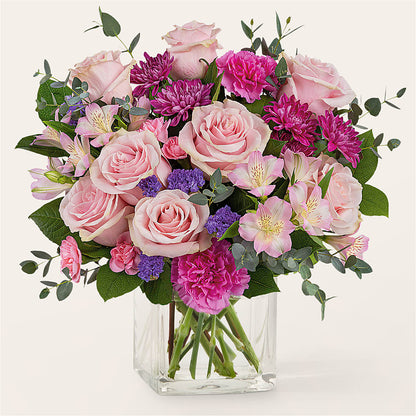 Rosy Radiance Bouquet –  Magical Flowers, Naples FL