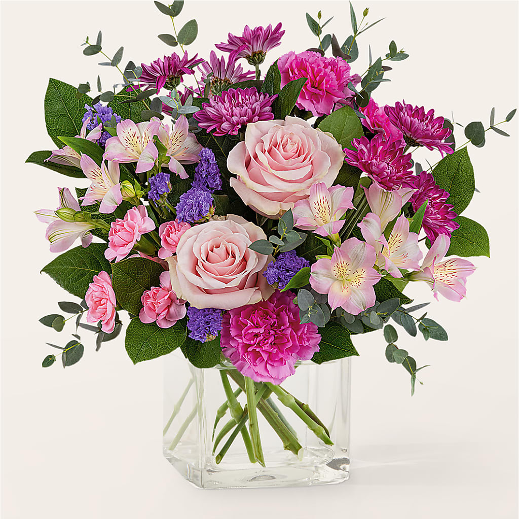 Rosy Radiance Bouquet –  Magical Flowers, Naples FL