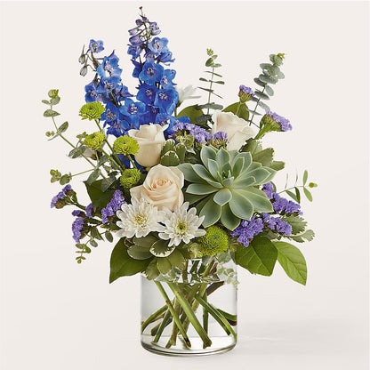 Cerulean Waves Bouquet –  Magical Flowers, Naples FL