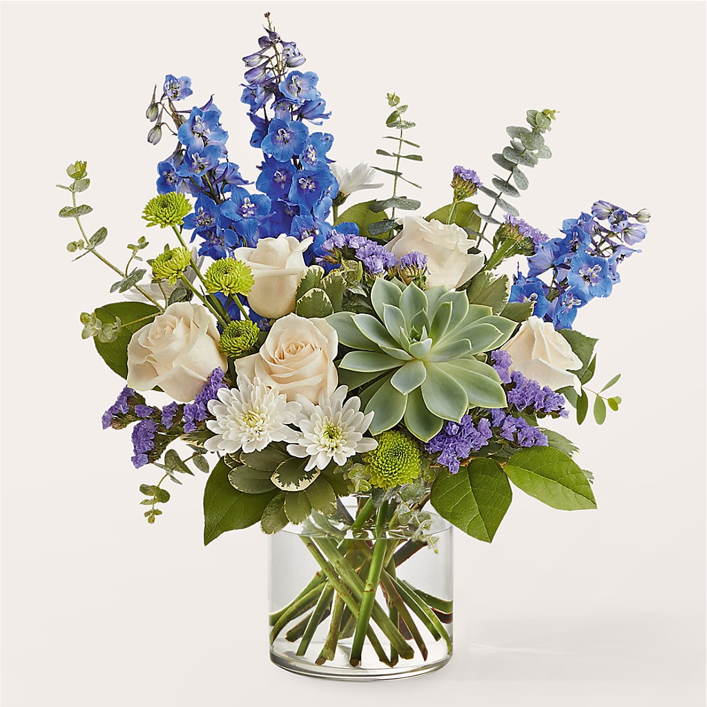 Cerulean Waves Bouquet –  Magical Flowers, Naples FL