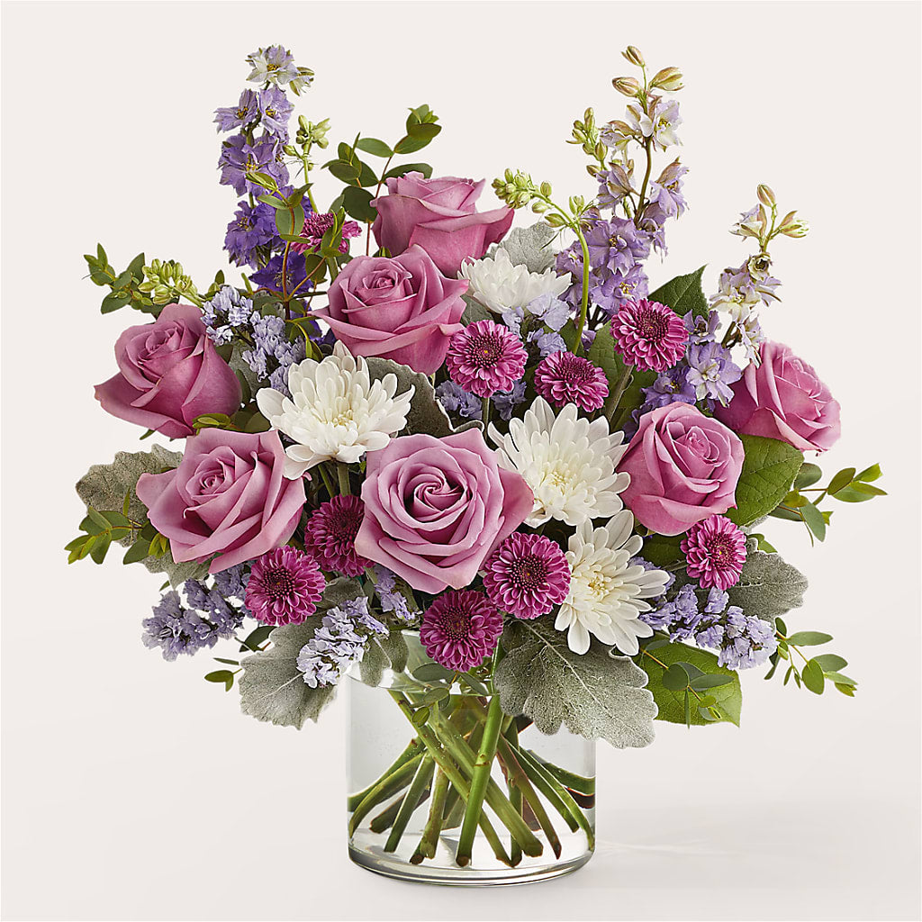 Violet Frost Bouquet –  Magical Flowers, Naples FL